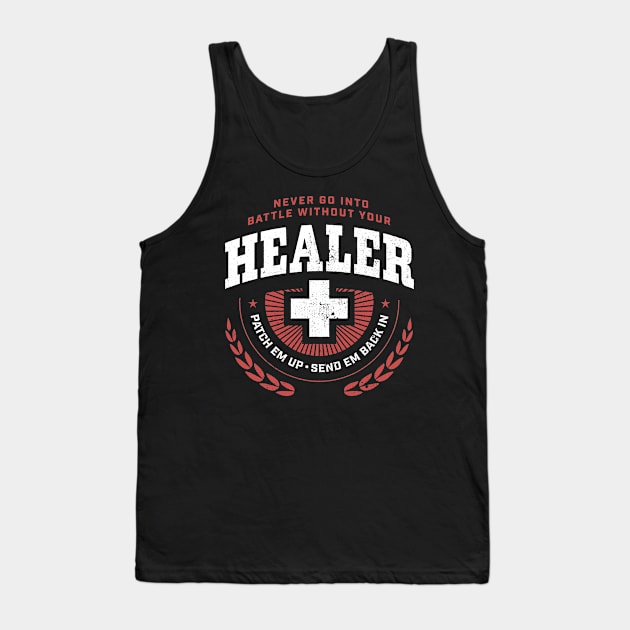 Healer Tank Top by Wreckists